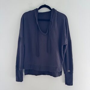Alo Scoop Neck Hoodie